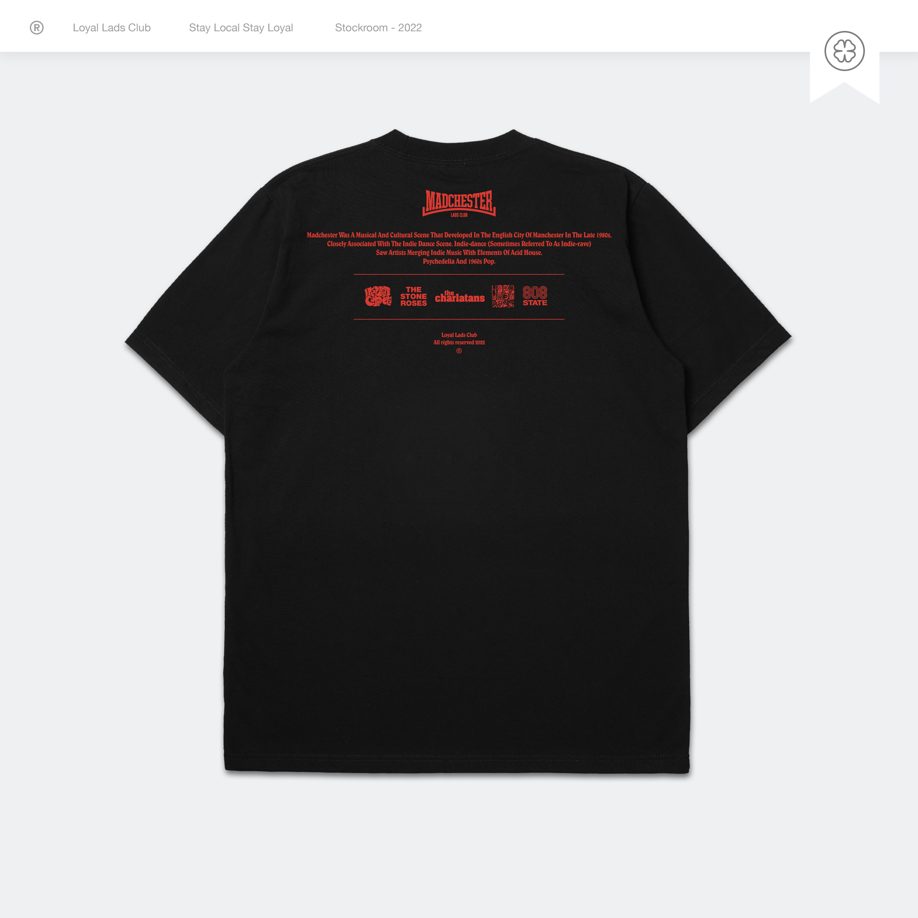 Tshirt - Madchester Black - Thumbnail 2